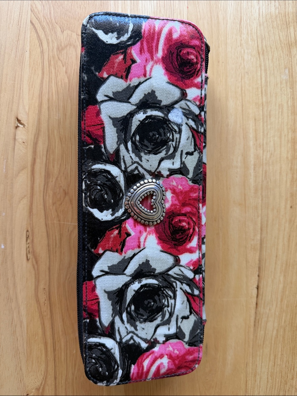 Brighton Floral Heart Accent Jewelry Box